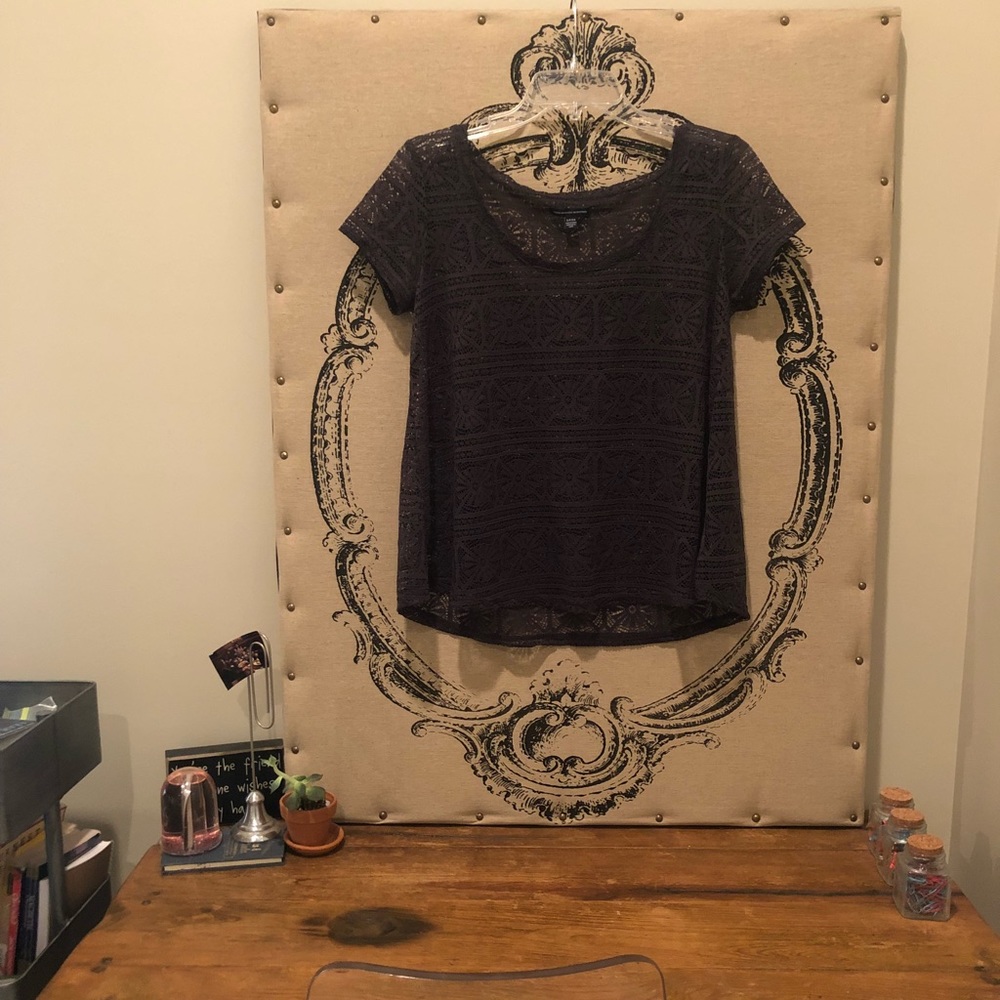 American Eagle Crochet Blouse